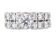 Jewellery - RING, 18K white gold - View 3