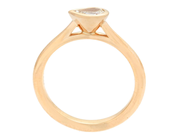 Jewellery - SOLITAIRE RING, 18K gold - View 2