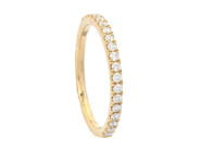 Jewellery - ETERNITY RING, 18K gold - View 1