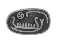 Jewellery - BROOCH, pewter - View 1