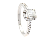 Jewellery - RING, 18K white gold - View 1