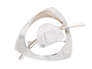 Jewellery, BROOCH, silver, in auction: Lilla jewellery – Tuesday 21 April
