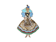 Jewellery, BROOCH, gilt sterling silver, in auction: Lilla jewellery – Tuesday 21 April