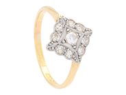 Jewellery, RING, 18K gold, in auction: Lilla jewellery – Tuesday 21 April