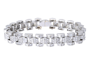 Jewellery, BRACELET, 18K white gold, in auction: Classic – Saturday 16 May