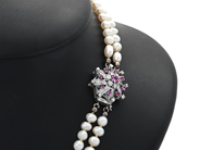 Jewellery - PEARL NECKLACE, 2-strand - View 2