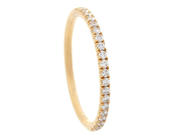 Jewellery - ETERNITY RING, 18K gold - View 1