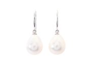 Jewellery - PEARL EARRINGS, 18K white gold - View 1