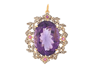 Jewellery, PENDANT, gilt sterling silver/sterling silver, in auction: Lilla jewellery – Tuesday 5 May