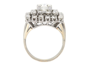 Jewellery - RING, 18K white gold/platinum - View 2