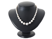 Jewellery - PEARL NECKLACE, natural freshwater pearls approx. 3,2-10,6 mm and cultured pearls approx. 2,7-3,3 mm - View 2