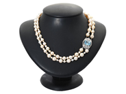 Jewellery - PEARL NECKLACE, 2-strand - View 2