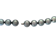 Jewellery - PEARL NECKLACE, cultured Tahitian pearls - View 2