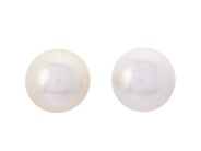 Jewellery - PEARL EARRINGS, platinum - View 1