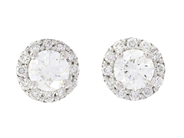 Jewellery, EARRINGS, 18K white gold, in auction: Classic – Saturday 25 April