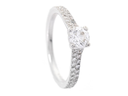 Jewellery - RING, 18K white gold - View 1