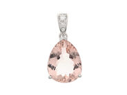 Jewellery - PENDANT, 18K white gold - View 1