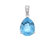 Jewellery - PENDANT, 18K white gold - View 1