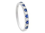Jewellery - ETERNITY RING, 18K white gold - View 1
