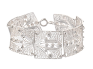 Jewellery, BRACELET, sterling silver, in auction: General – Tuesday 23 June