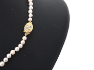 Jewellery - PEARL NECKLACE, clasp in 18K gold - View 2