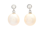 Jewellery, PEARL EARRINGS, 18K white gold, in auction: Classic – Saturday 16 May