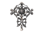 Jewellery, BROOCH/PENDANT, silver/low-level gold, in auction: Classic – Saturday 16 May