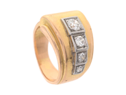 Jewellery, RING, 18K gold, in auction: Classic – Saturday 16 May