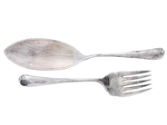 Silverware, SERVING CUTLERY, for fish, in auction: Classic – Saturday 16 May