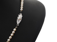 Jewellery - PEARL NECKLACE, graduated - View 2