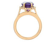 Jewellery - CLUSTER RING, 18K gold - View 2