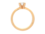 Jewellery - SOLITAIRE RING, 18K gold - View 2
