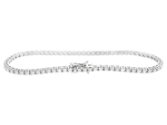 Jewellery - TENNIS BRACELET, 18K white gold - View 2