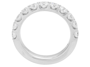 Jewellery - ETERNITY RING, 18K white gold - View 2