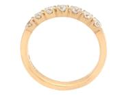 Jewellery - ETERNITY RING, 18K gold - View 2