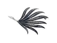 Jewellery, BROOCH, sterling silver, in auction: General – Tuesday 12 May