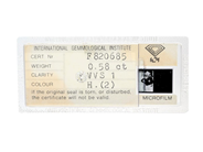Gemstones, DIAMOND, brilliant cut, in auction: Lilla jewellery – Tuesday 5 May
