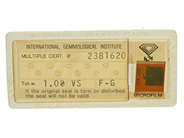 Gemstones, 10 DIAMONDS, brilliant cut, in auction: Lilla jewellery – Tuesday 5 May
