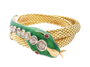 Jewellery, BRACELET, snake, in auction: Classic – Saturday 16 May