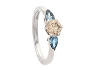Jewellery - RING, 18K white gold - View 1