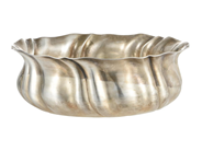 Silverware, SILVERBOWL, wavy surface, in auction: General – Tuesday 28 July