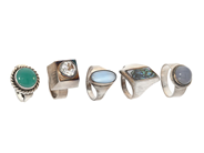 Jewellery, JEWELLERY SET, sterling silver, in auction: General – Tuesday 26 May
