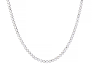 Jewellery, RIVIERE NECKLACE, 18K white gold, in auction: Important jewellery – Saturday 13 June
