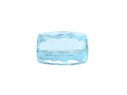 Gemstones, AQUAMARINE, cushion cut, in auction: Lilla jewellery – Tuesday 5 May