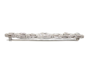 Jewellery - BROOCH, platinum - View 3