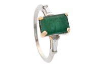 Jewellery, RING, 18K white gold/gold, in auction: Classic – Saturday 16 May