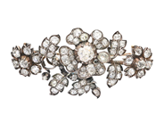 Jewellery, BROOCH, 14K gold/silver, in auction: Classic – Saturday 16 May