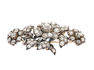 Jewellery - BROOCH, 14K gold/silver - View 2