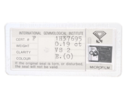 Gemstones - DIAMOND, brilliant cut - View 1
