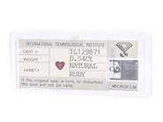 Gemstones, RUBY, heartshape, in auction: Lilla jewellery – Tuesday 5 May